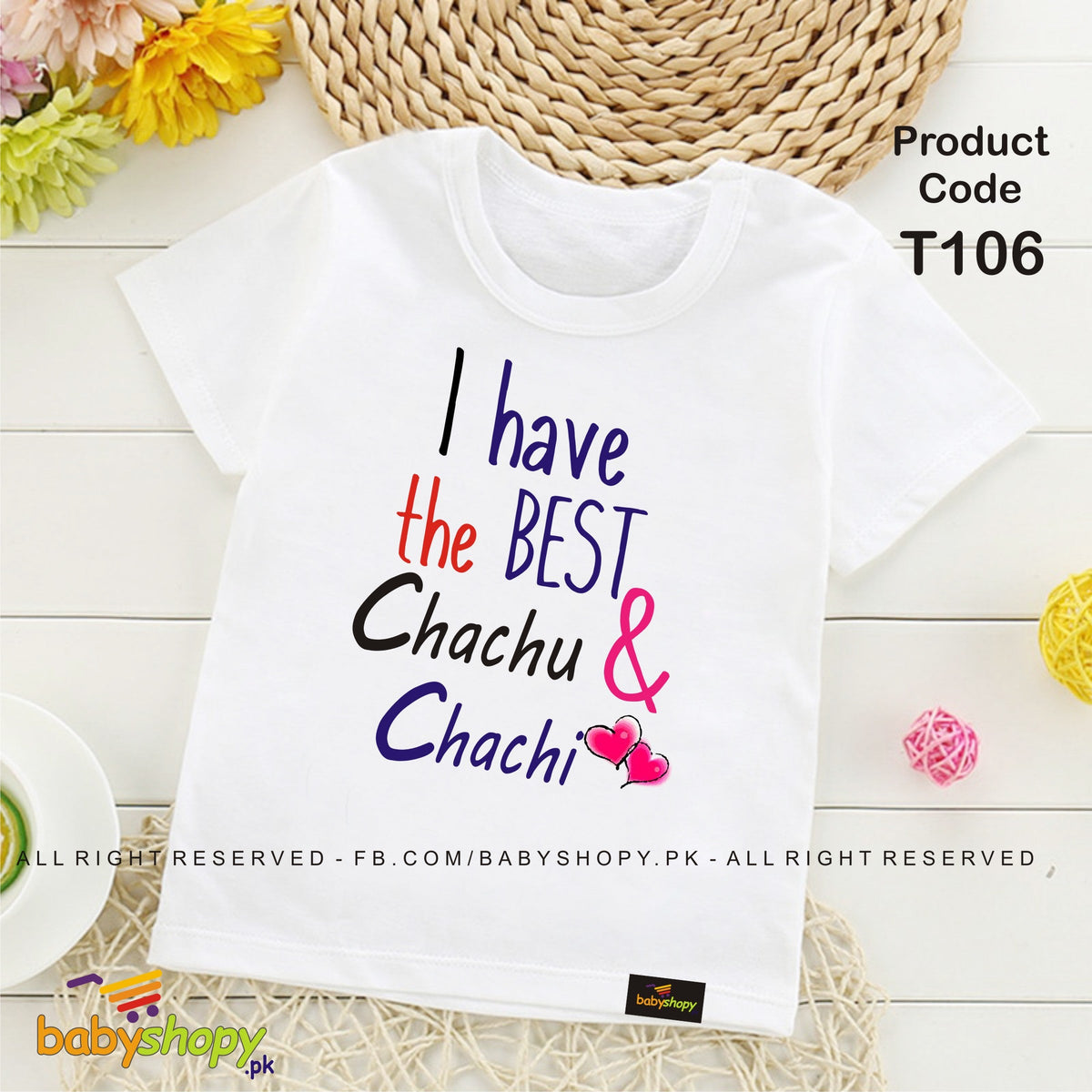 i have the best chachu and chachi baby t shirt