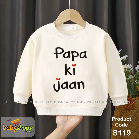 Papa ki Jaan baby sweat shirt