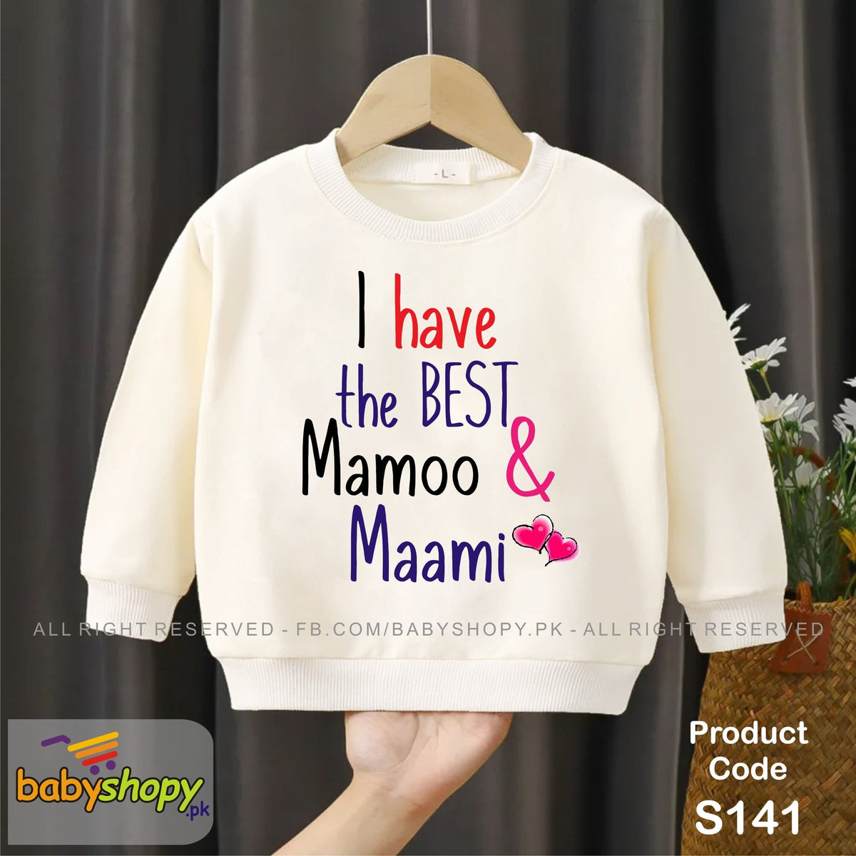 I have the best Mamoo & Maami  baby sweat shirt