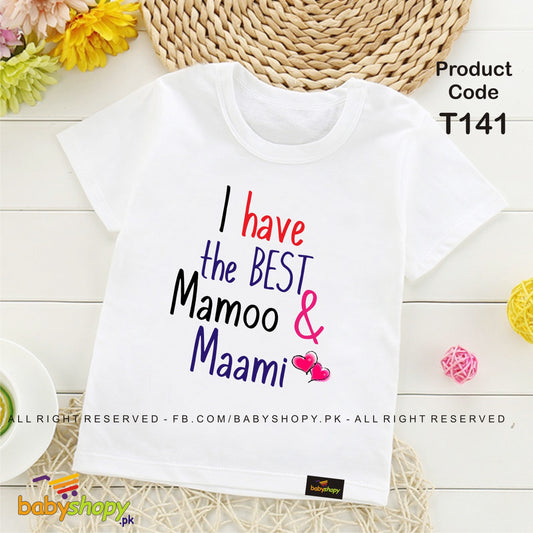 i have the best mamoo and mami baby t shirt
