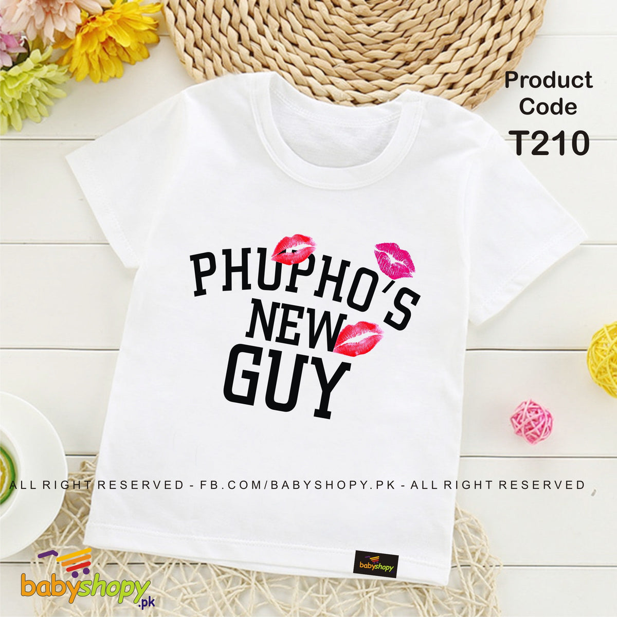 phuphos new guy baby t shirt