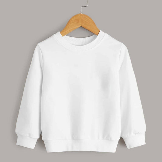 Soft, Stylish & Affordable: Kids' Plain Sweatshirt