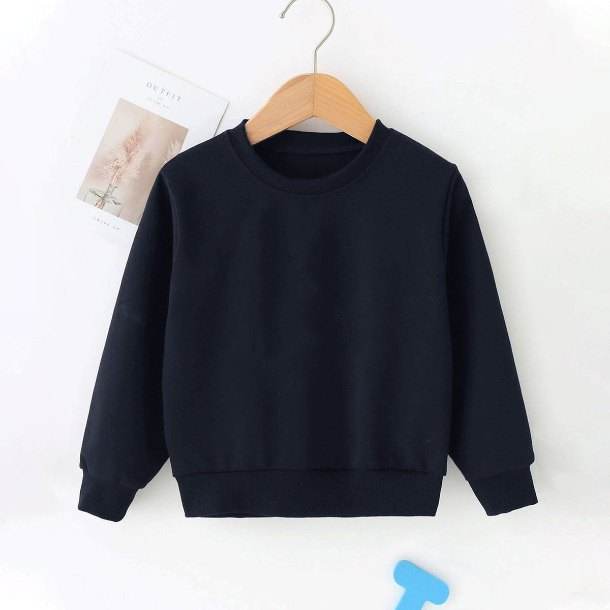 Soft, Stylish & Affordable: Kids' Plain Sweatshirt
