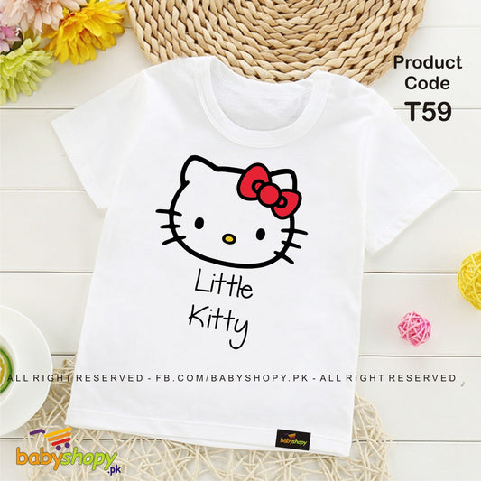 Little Kitty  baby t shirt